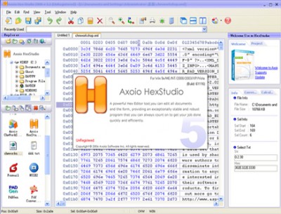 Axoio HexStudio v5.0 5.0,61116 screenshot