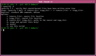 Backup verification tool 1.3 screenshot