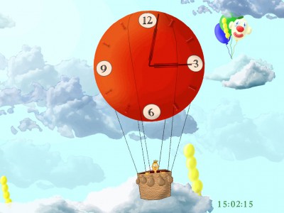 Balloon Clock ScreenSaver 2.3 screenshot