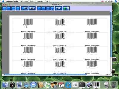Barcode Alpha 1.1 for Mac OS X 10 screenshot Barcode Alpha 1.1 for Mac OS X 10 screenshot