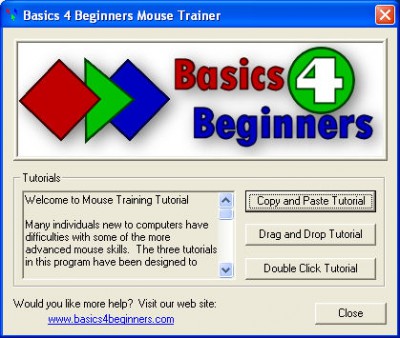 Basics 4 Beginners Mouse Tutorial 1.0 screenshot Basics 4 Beginners Mouse Tutorial 1.0 screenshot