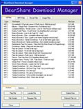 BearShare Download Manager 2.5 screenshot BearShare Download Manager 2.5 screenshot
