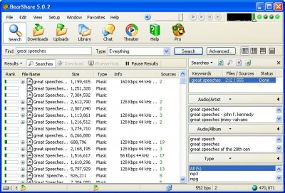 BearShare Free 5.2.3 screenshot
