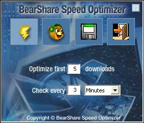 Bearshare Speed Optimizer 3.0 screenshot