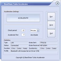 BearShare Turbo Accelerator 6.2.8 screenshot BearShare Turbo Accelerator 6.2.8 screenshot