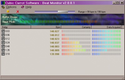 Beat Monitor 2.0.0 screenshot Beat Monitor 2.0.0 screenshot