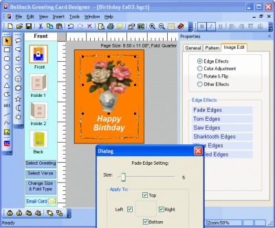 Belltech Greeting Card Designer 3.0 screenshot Belltech Greeting Card Designer 3.0 screenshot