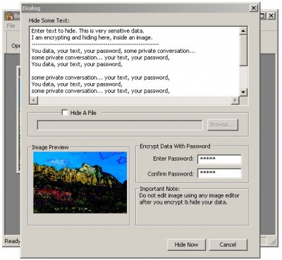 Belltech InfoProtect Data Security 1.3 screenshot Belltech InfoProtect Data Security 1.3 screenshot