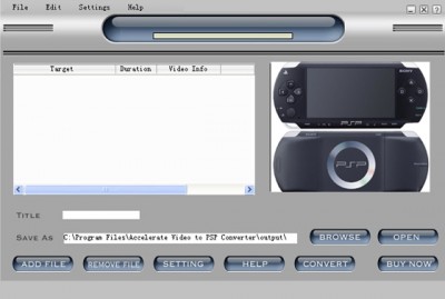 BEST SHOT CONVERT VIDEO TO PSP 4.2.021991 screenshot BEST SHOT CONVERT VIDEO TO PSP 4.2.021991 screenshot