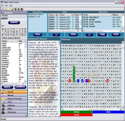 Bible Code Oracle 1.8 screenshot
