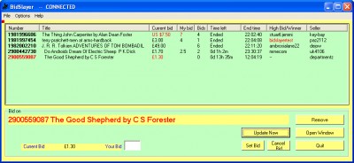 BidSlayer 3.5.2 screenshot BidSlayer 3.5.2 screenshot