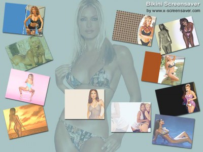 screensavers for girls. Bikini Screensaver 1.6