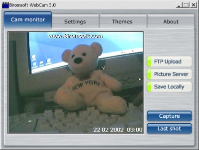 Biromsoft WebCam 3.01 screenshot