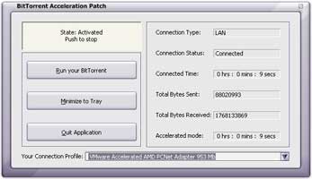 BitTorrent Acceleration Patch 4.7.0 screenshot BitTorrent Acceleration Patch 4.7.0 screenshot
