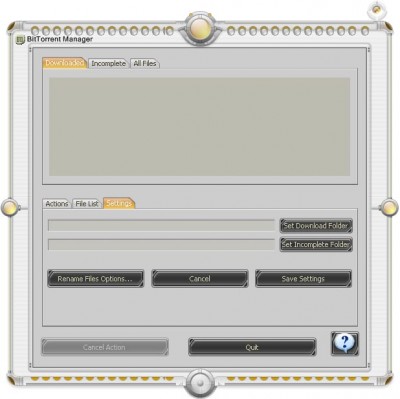 BitTorrent Manager 1.7 screenshot BitTorrent Manager 1.7 screenshot
