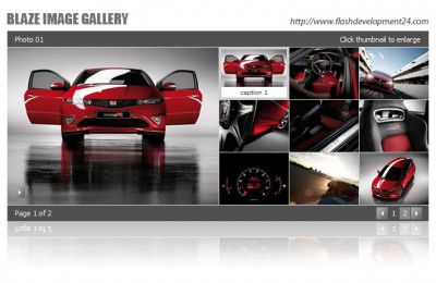 Blaze Image Gallery 2.0.3 screenshot