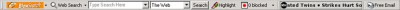 Blowsearch Toolbar & Free Popup Blocker 2.0 screenshot