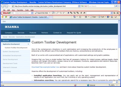 Bookmark Toolbar 1.3.5.5 screenshot Bookmark Toolbar 1.3.5.5 screenshot