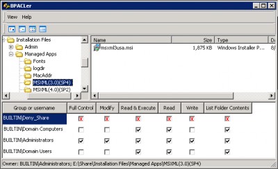 BPACLer 1.0.0.4 screenshot