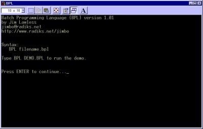 BPL 1.15 screenshot