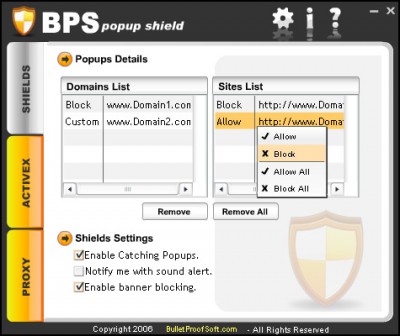 BPS Popup Shield 5.0.0.2