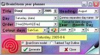 BrainStorm Year Planner 1 screenshot BrainStorm Year Planner 1 screenshot