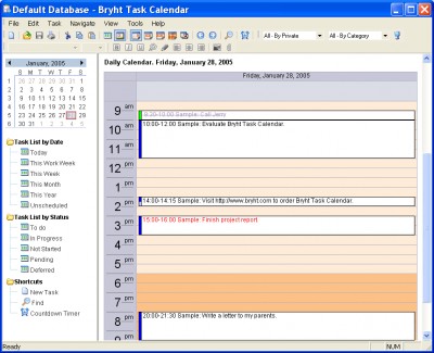 Bryht Task Calendar 1.1 screenshot Bryht Task Calendar 1.1 screenshot