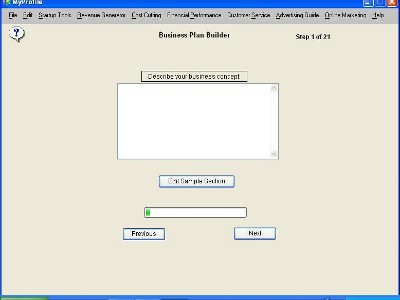 Build A Business Plan 7.7 screenshot