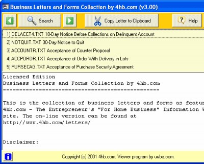 business letter sample. sample business letter