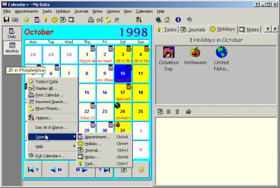 Calendar+ 3.02 screenshot Calendar+ 3.02 screenshot