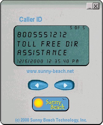 CallerID Box 1.1.0 screenshot