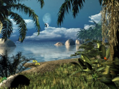 Caribbean Nights ScreenSaver 1.0 screenshot Caribbean Nights ScreenSaver 1.0 screenshot