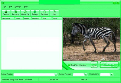 CDP VIDEO TO IPOD CONVERTER 3.5.02129 screenshot CDP VIDEO TO IPOD CONVERTER 3.5.02129 screenshot