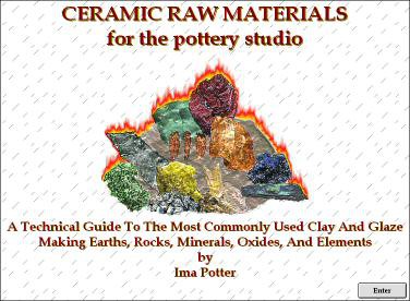 Ceramic Raw Materials 1.00 screenshot Ceramic Raw Materials 1.00 screenshot