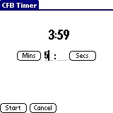 CFB Timer 1.2 screenshot CFB Timer 1.2 screenshot