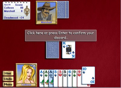 Championship Gin Pro Card Game for Windows 7.00 screenshot Championship Gin Pro Card Game for Windows 7.00 screenshot