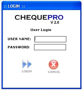 ChequePRO Cheque Printing Writing System 1.0 screenshot