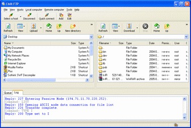 Chili FTP 1.4.0.13 screenshot Chili FTP 1.4.0.13 screenshot