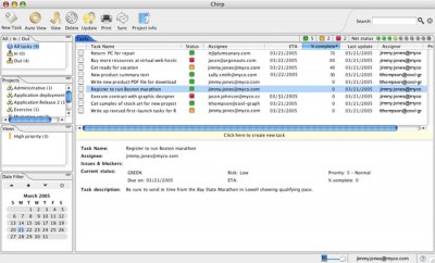 Chirp (OS X) 2.1.0 screenshot