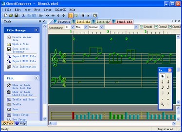 ChordComposer 6.11 screenshot ChordComposer 6.11 screenshot