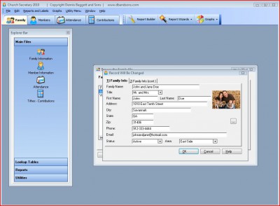 Church Secretary 32 7.0 screenshot