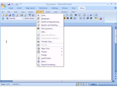 Microsoft Word 2007 Software on Downloading Classic Menu For Word 2007 3 00 Will Take Minute If You