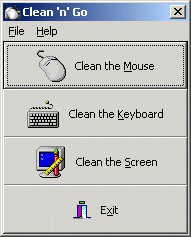 Clean 'n' Go 2.8.1 screenshot Clean 'n' Go 2.8.1 screenshot