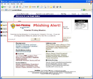 Clear Search Anti-Phishing 1.80.d screenshot Clear Search Anti-Phishing 1.80.d screenshot