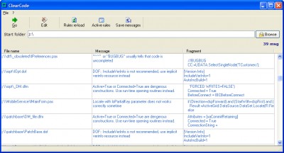 ClearCode 1.3.01.396 screenshot ClearCode 1.3.01.396 screenshot