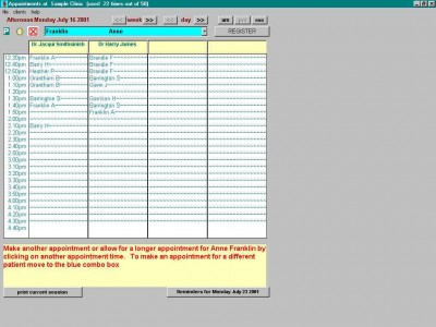 Clinappt 2.2 screenshot