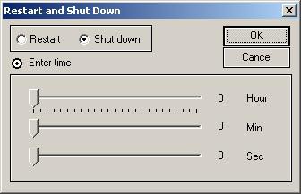 Clock Restart & Shut down 1.0 screenshot Clock Restart & Shut down 1.0 screenshot