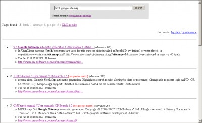 CNSearch 1.5 screenshot CNSearch 1.5 screenshot