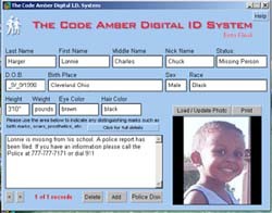 Code Amber Digital Child ID System 1.0 screenshot
