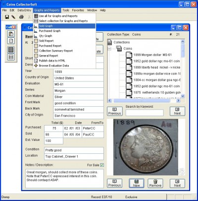 CollectorSoft 3.1 screenshot